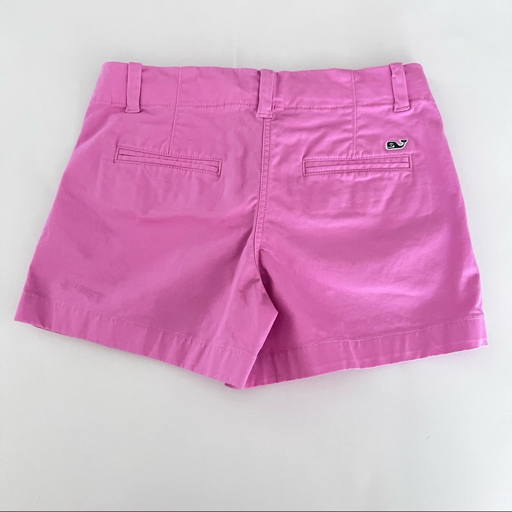 Vineyard Vines Girls Pink Khaki Shorts size 10 - Picture 4 of 5